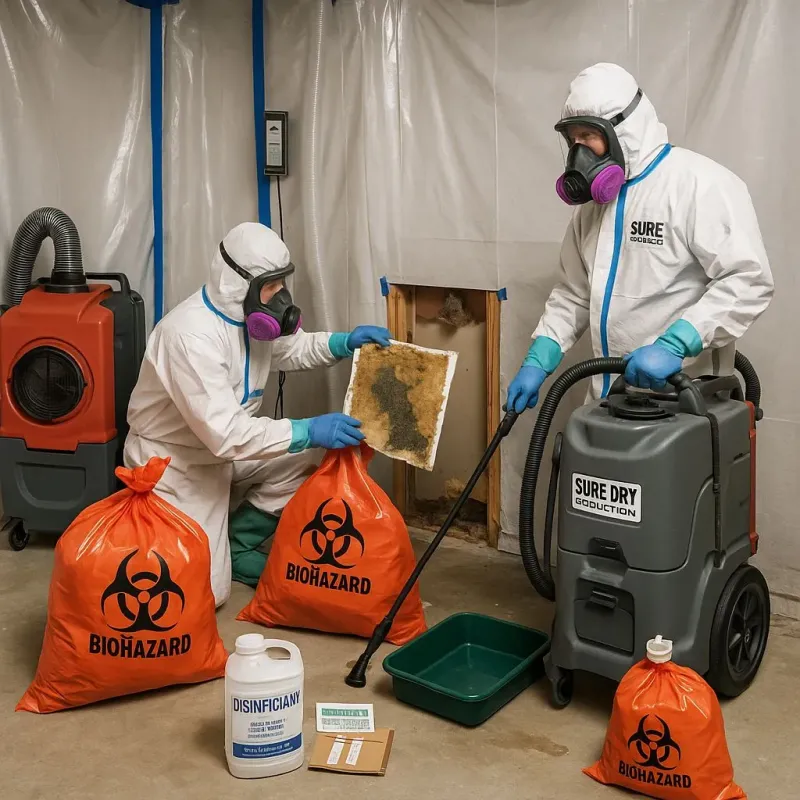 Contaminated Water Handling Protocols process in Eudora, AR