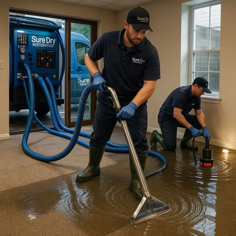 Water Extraction and Removal process in Eudora, AR